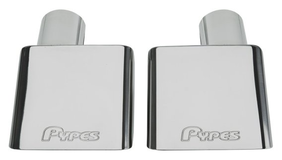 1970-1973 C3 2.5 Inch Tips 304 Stainless Pypes Performance Exhaust