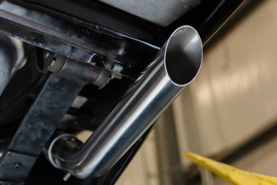 Exhaust Tail Pipe Tip Set 67-81 F-Body 2.5 in Long Hockey Stick Clamp On Hardware Not Incl Polish...