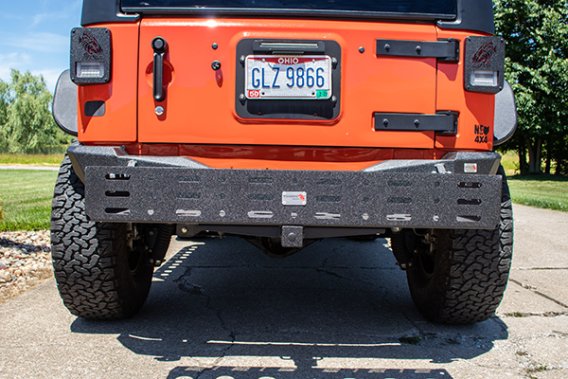 2 Inch Hitch Cargo Basket Fishbone Offroad