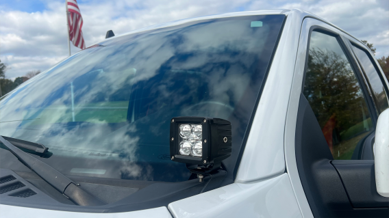 2015-2023 F150 and 2017-2023 Raptor Hood Light Pod Bracket Fishbone Offroad