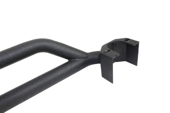 Jeep JK Rock Sliders 4 Door 07-18 Wrangler JK Unlimited Steel Black Textured Powdercoat Fishbone ...