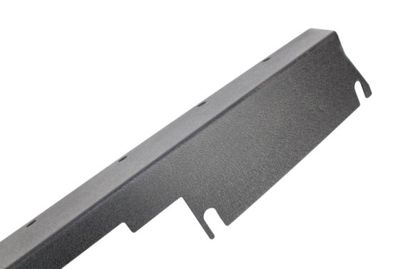Jeep TJ Rock Slider W/OTube Step 97-06 Wrangler TJ Steel Black Textured Powdercoat  Fishbone Offr...