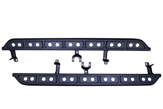 2020-Present Jeep Gladiator JT Step Sliders Fishbone Offroad