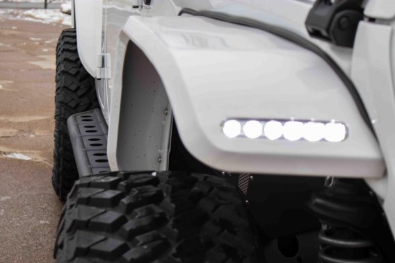 2020-Present Jeep Gladiator JT Step Sliders Fishbone Offroad