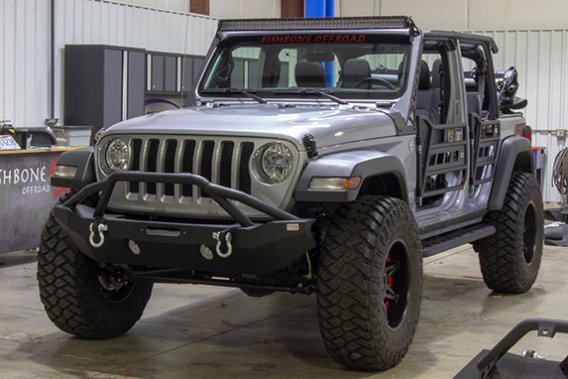 Jeep Front and Rear Tube Doors 2018-Present Wrangler JL Fishbone Offroad