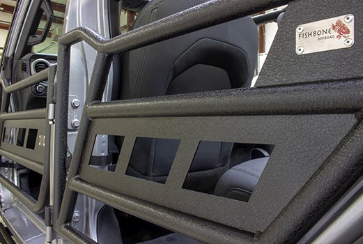 Jeep Front and Rear Tube Doors 2018-Present Wrangler JL Fishbone Offroad