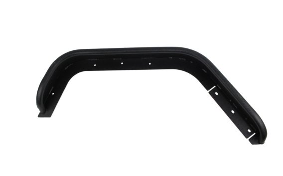 Jeep JK Tube Fenders 07-18 Wrangler JK Front/Rear Set Of 4 Aluminum Black Textured Powdercoat Fis...