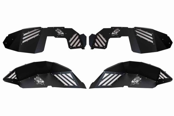 Aluminum Inner Fenders For 18-Current Jeep Wrangler JL and Wrangler Unlimited JLU Fishbone Offroa...