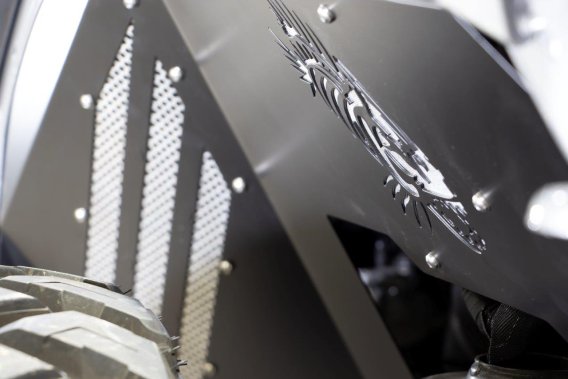 Aluminum Inner Fenders For 18-Current Jeep Wrangler JL and Wrangler Unlimited JLU Fishbone Offroa...