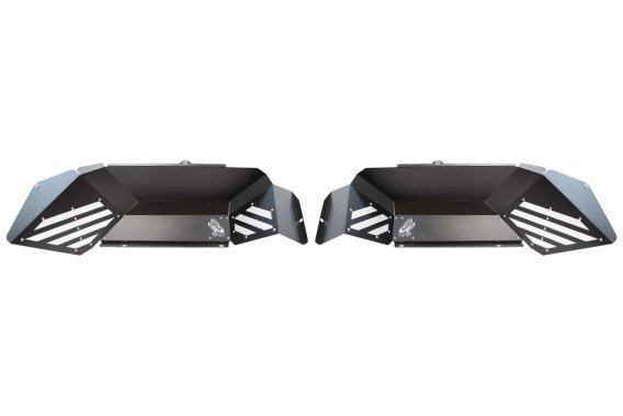 Aluminum Inner Fenders For 18-Current Jeep Wrangler JL and Wrangler Unlimited JLU Fishbone Offroa...