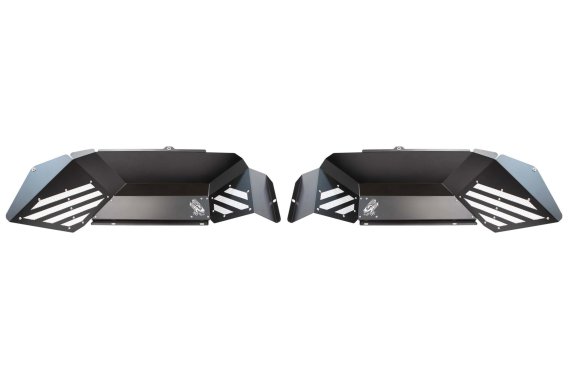 Aluminum Inner Fenders For 18-Current Jeep Wrangler JL and Wrangler Unlimited JLU Fishbone Offroa...