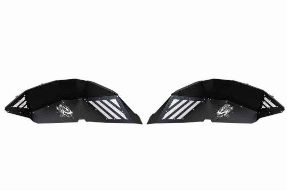 Aluminum Inner Fenders For 18-Current Jeep Wrangler JL and Wrangler Unlimited JLU Fishbone Offroa...