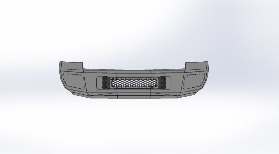 08-10 Silverado 2500/3500 Front Bumper with Sensors Flog Industries