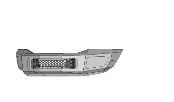 06-09 RAM 2500-3500 Front Bumper Flog Industries