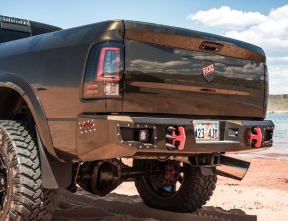 Dodge Ram Rear Bumper 10-18 Dodge Ram 2500/3500 Demon Series Flog Industries