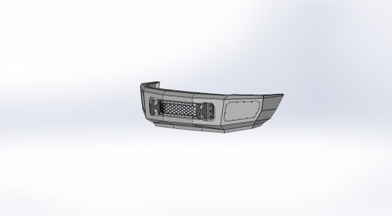 94-98 RAM 2500-3500 Front Bumper Flog Industries