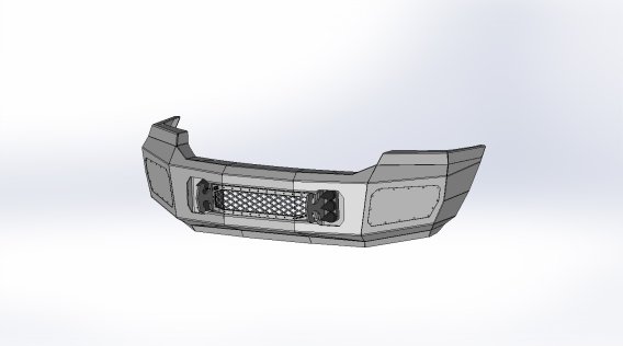 05-07 Ford F-250/F-350 Front Bumper Flog Industries