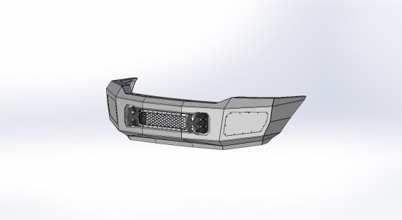99-04 Ford F-250/F-350 Front Bumper Flog Industries
