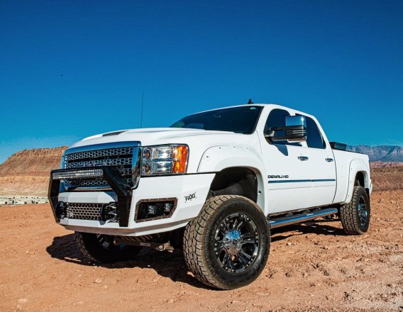 11-14 Sierra 2500/3500 Front Bumper Flog Industries