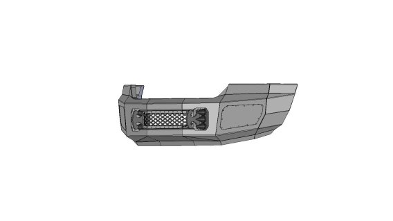 15-19 Sierra 2500/3500 Front Bumper Flog Industries