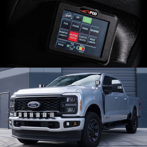 **Discontinued**Touchscreen BantamX Vehicle Kit Ford 23-24 Super Duty sPod