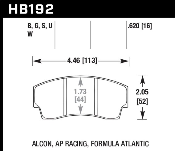 ER-1 Disc Brake Pad