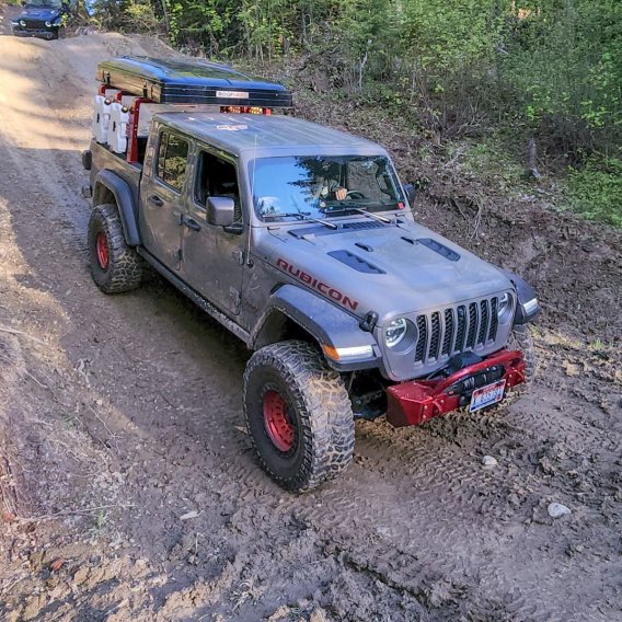 20-22 Jeep Gladiator ROCK-IT Overlanding Rack 24 Inch 20-22 Steel Heavy Metal Off-Road 
