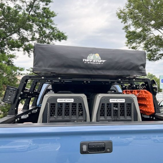 Universal Fit Short Bed ROCK-IT Overlanding Rack 17 Inch Steel Heavy Metal Off-Road