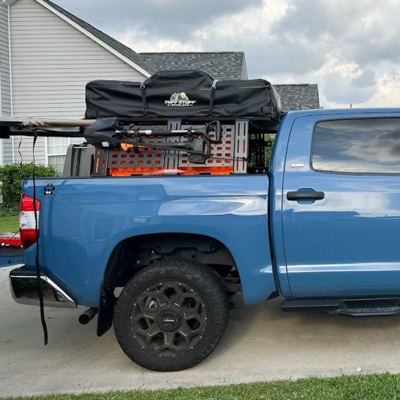 Universal Fit Short Bed ROCK-IT Overlanding Rack 17 Inch Steel Heavy Metal Off-Road