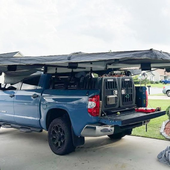 Universal Fit Short Bed ROCK-IT Overlanding Rack 17 Inch Steel Heavy Metal Off-Road