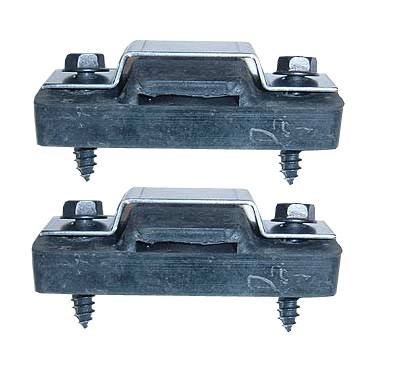 Exhaust Muffler Hanger Kit F-Body V8 Hardware Not Incl Natural Finish 304 Stainless Steel Pypes E...
