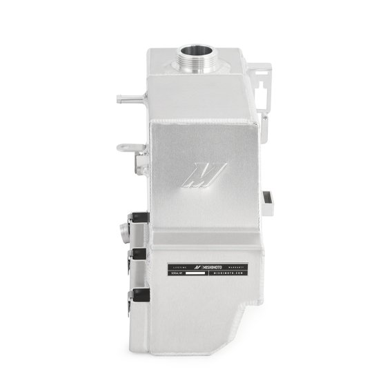 Aluminum Degas Tank Kit, Fits 2011-2019 Ford 6.7L Powerstroke, Natural