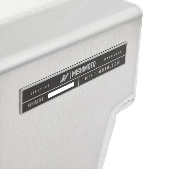 Aluminum Degas Tank, fits Ford 6.7L Powerstroke 2011-2019, Natural