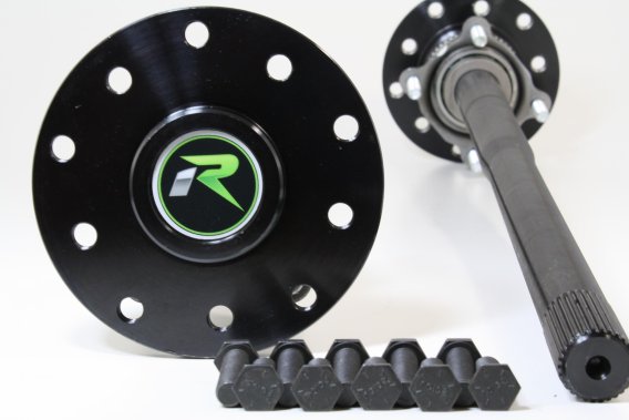 1984-93 Cherokee XJ Dana 44 4140 Chromoly Drum Brakes USA Made Rear Axle Kit Revolution Gear