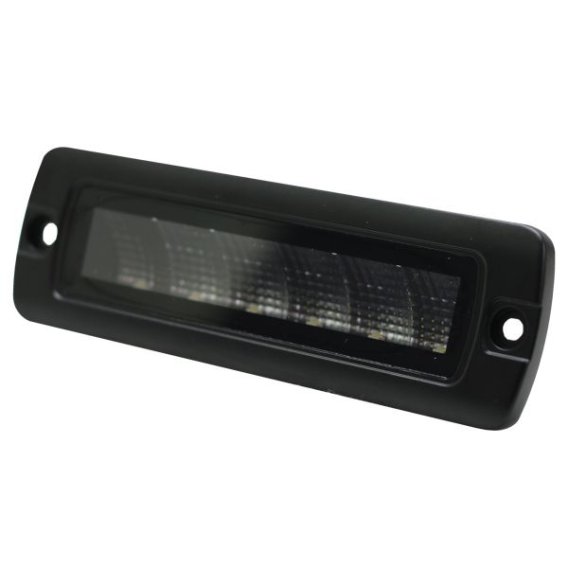 7in 30-Watt RoadRunner SAE Compliant IP67 Flush Mount 3,000lm Aux Flood Light with MELT Temp Cont...