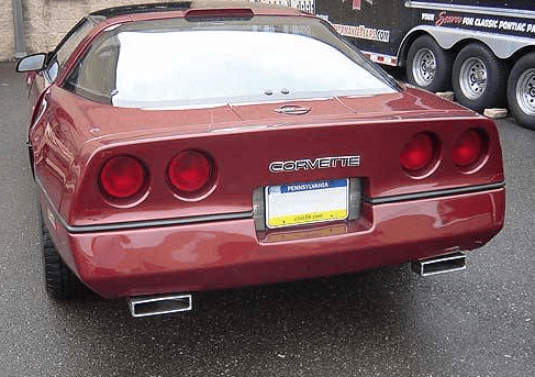 1986-1991 Corvette C4 2.5 Inch Crossmember Back Exhaust Kit With X-pipe 409 Stainless Race Pro Mu...