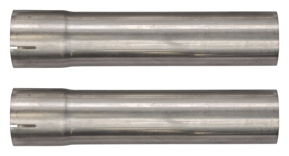1966-71 Ford Fairlane 2.5 Inch X-Pipe Crossmember Back Rear Exit Exhaust No Mufflers Pypes Perfor...