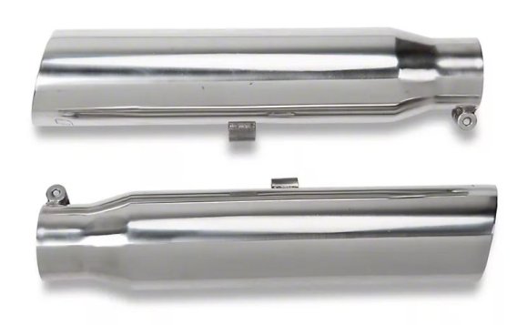 1979-2004 Mustang Pype Bomb Cat Back Exhaust System M80 Mufflers 409 Stainless Steel Pypes Perfor...