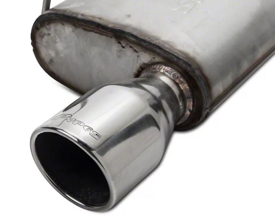 2005-2010 Mustang V6 Axle Back Exhaust Kit 4 Inch 304SS Tip 409 Stainless Violator Muffler Pypes ...