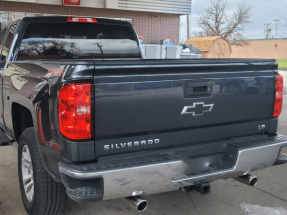 2010-2024 GM 1500 Series 5.3L and 4.8L Cat Back Exhaust System 409 Stainless Steel Violator Muffl...