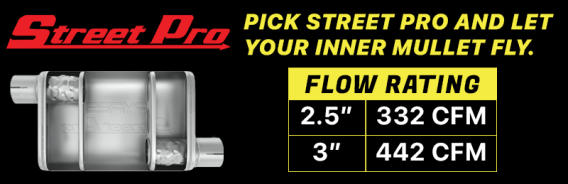 1975-1987 GM Truck 2.5 Inch Crossmember Back With X-Pipe Exhaust System Includes Catalytic Conver...