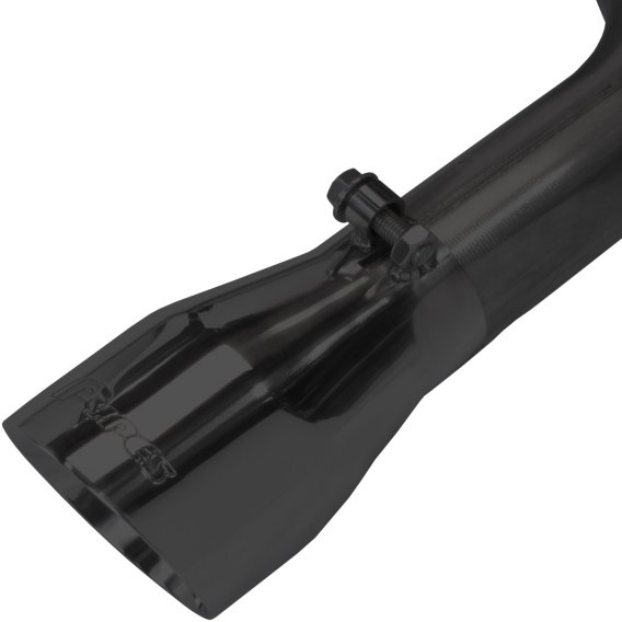 Axle-Back Exhaust System 18-22 Jeep Jl Dual Exit 2.5 Inch Intermediate And Tailpipe Street Pro Mu...
