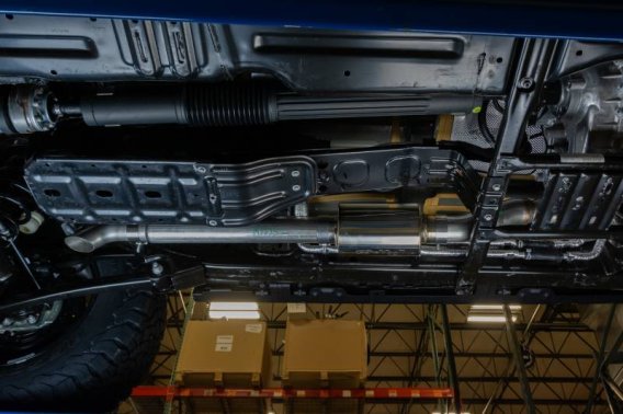 Cat Back Exhaust System 18-24 Jeep Wrangler JL 4 Door 2.0 4 Cyl Stubby Catback Single Rear Exit 2...