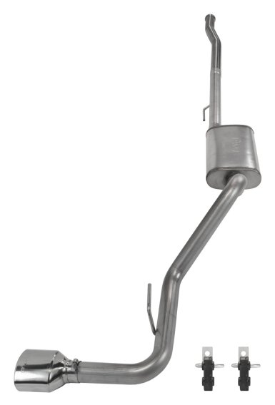 2020-2024 Jeep Gladiator JT Rubicon Cat Back Exhaust System 409 Stainless With Street Pro Muffler...