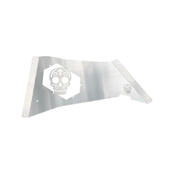 Jeep JK Rear Fender Sugar Skull 07-18 Wrangler JK 2/4 Door Aluminum Skull Krushers