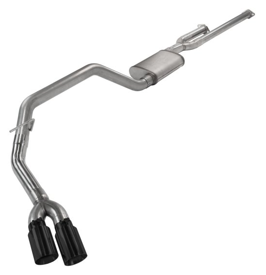 Cat-Back Exhaust System 14-21 Split Side Dual Exit 2.5 in Intermediate And 3 in Tail Pipe Race Pr...