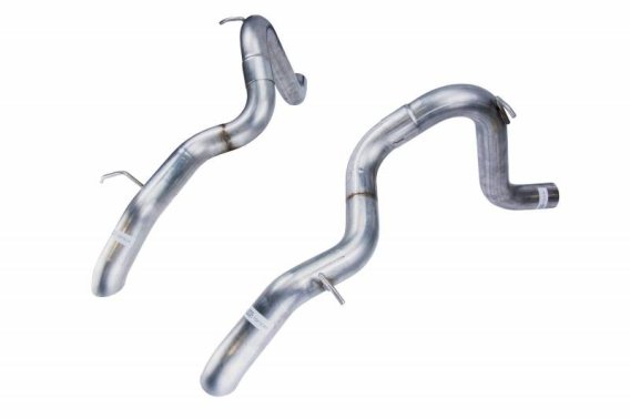 Exhaust Tail Pipe Kit Split Rear Dual Exit 3 in Tail Pipe Hardware Included Muffler And Tip Not I...
