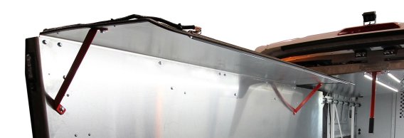 WallSlide Wall Shelving Canopy Option for WSS301