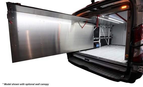 WallSlide Wall Shelving Canopy Option for WSS301