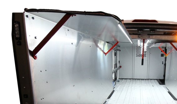 WallSlide Wall Shelving Canopy Option for WSS301